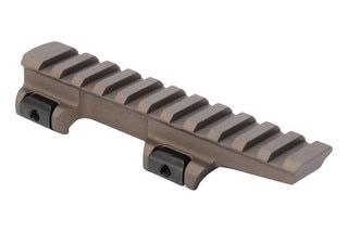 Flat Dark Earth Picatinny optics riser.